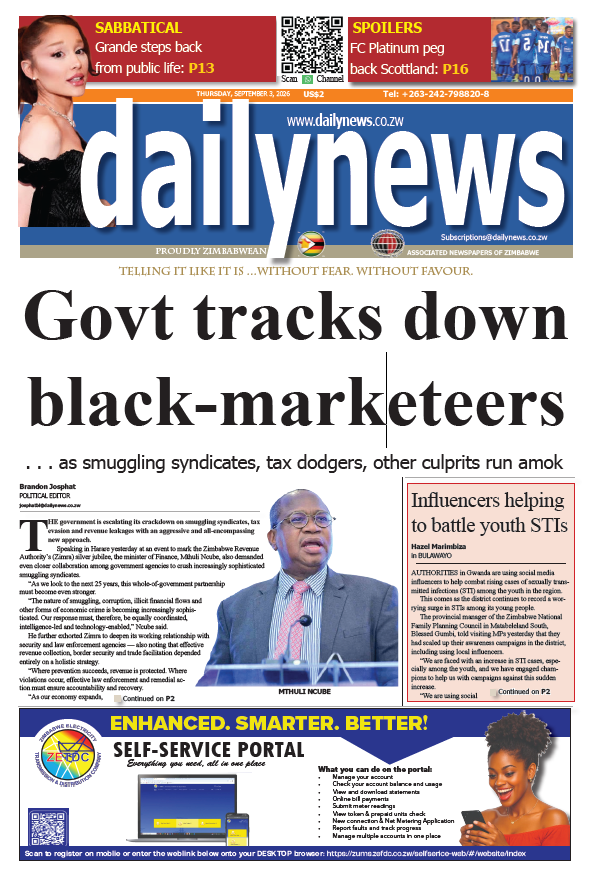Thursday 3 September 2026